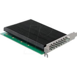 DELOCK 90709 - Tarjeta PCI Express 5,0 x16 > 4 x llave interna NVMe M.2 M con d