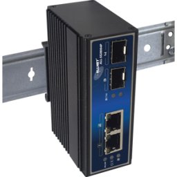 ALLNET SGI8004P - Switch, 4 puertos, Gigabit Ethernet, SFP, PoE+