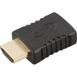 MAXTRACK MATR C201EL - Adaptador, HDMI macho/hembra, circuito abierto CEC