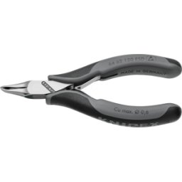 KNIPEX KN 64 62 120 ESD - Alicates de corte frontal ESD, 35° curvados, 120 mm