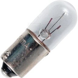 SCHIEFER LIGHTING SCHI 92830600 - BA9s T10x28 12V 166mA 2W C-2V 2Khrs transparente