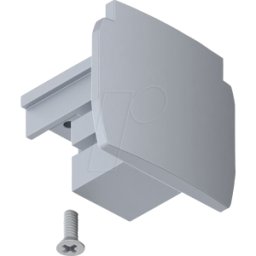 PAULMANN PLM 91382 - Conector ProRail3, tapa final, paquete de 1, 35x31,5mm, plateado