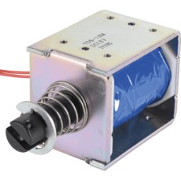 EBE SENSORS+MOTION TDS-12M 12,0 12V - Solenoid monostable, 12 mm, 15.1 N, 7.5 W