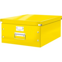LEITZ 60450016 - Caja de archivos C&S; WOW grande amarilla