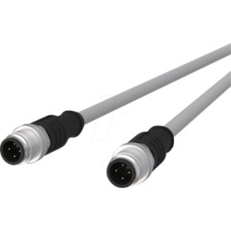METZ CONNECT MC 142MIA11020 - Cable de sensor, M12, 4 polos, ac > ac, 2 m