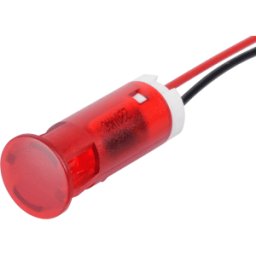 APEM APM QS103 HR220 - Lámpara de señalización LED, roja, 220 V, 1