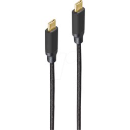 SHIVERPEAKS SHVP BS20-70025 - Cable de sincronización y carga, USB-C -> USB-C, 1,0 m ne