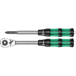WERA 05004095001 - Carraca, carraca, 1/2", 2 piezas, Zyklop Hybrid