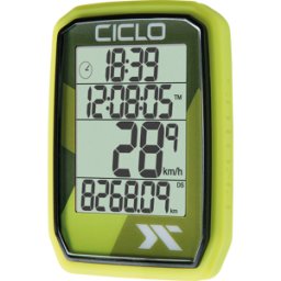 CICLO BIKE PROTOS205GN - Computadora para bicicleta con 5 funciones, inalámbrica, verde