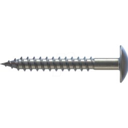 REISSER SCHRAUBENTECHNIK RST 51711/9 - Tornillo de placa de fachada FPS, 4,8 x 38, 100 uds.