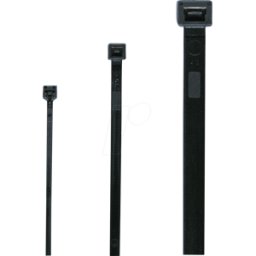 CIMCO 181892 - Bridas de cable, negro, 12.5x500mm, 50 piezas