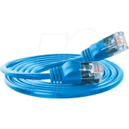 SLIM SL6 2 BL - Cat.6 Cable ligero DELGADO U/FTP 2,0 m azul