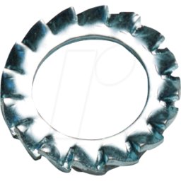 CIMCO 192708 - Disco de ventilador, externo dentado, acero, galvanizado, M10, 1