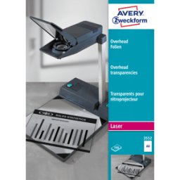 AVERY ZWECKFORM FOLIE 3552 - Lámina superior, DIN a4, para impresora láser S/W,