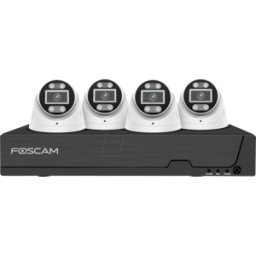 FOSCAM FN9108T4W - Grabador de vídeo en red, set incl. 4 cámaras