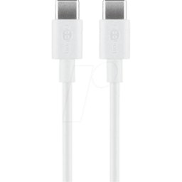 GOOBAY 66315 - Cable de carga y sincronización, USB-C™ -> USB-C
