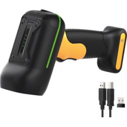 INATECK BCST61SW - Escáner de código de barras, 1D, Bluetooth/Wireless/USB, BCST-61