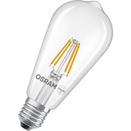 LEDVANCE GMBH LDV 854467899 - Lámpara LED Star Edison E27, 3,4 W, 470 lm, 2700 K, filam