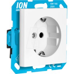 ION INDUSTRIES ION 10100011 - Enchufe de pared RA V1/J1/D1, blanco alpino