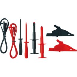 BENNING TA 3 - Juego de cables de medición BENNING TA 3, 8 piezas