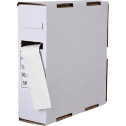 FREI SDB 6,4 WS - Caja de tubo termorretráctil, 12 m, blanco, 6,4 mm de di&