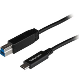 STARTECH.COM ST USB31CB1M - Cable USB 3,1, C macho a B macho, 1 m..