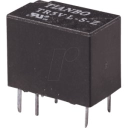 TIANBO TR5V-M 12V - Relé de señal TR5V-M 12 V, 1 cambiador 2 A