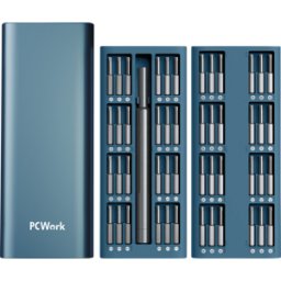 PCWORK PCW 08 B - Juego de herramientas de precisión con 48 puntas