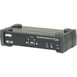 ATEN CS1922M - 2 puertos USB 3,0 4K DisplayPort MST KVMP Switch