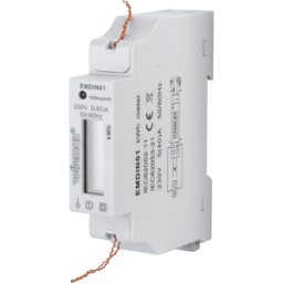VELLEMAN VE EMDIN01 - Contador de energía monofásico, pantalla LCD