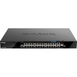 D-LINK G152028MP - Switch, 28 puertos, Gigabit Ethernet, PoE+, SFP+