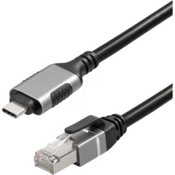 MAXTRACK TME C541-1 - Adaptador de red, cable, USB tipo C, Gigabit Ethernet, 1 m