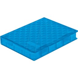 DELOCK 18369 - Caja de protección para HDD 2.5" / SSD azul