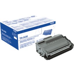 TONER TN 3430 - Tóner, Brother, negro, TN-3430, original