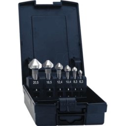 EXACT SENKERSATZ 7 - Juego de avellanador, 6,3 - 20,5 mm, 6 piezas