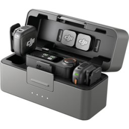 DJI 116344 - Micrófono inalámbrico, MIC 3 (2 TX, 1 RX, estuche