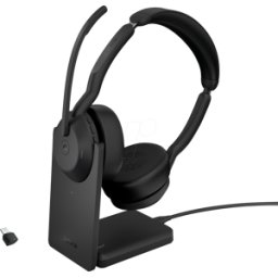 JABRA JA 25599-999-889 - Auriculares, Evolve2 55, Link380c, MS, estéreo, incl. estación d