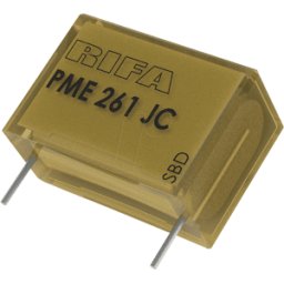 KEMET PME261 47N 300 - Condensador antiparasitario, 47 nF, 300 V, RM 15,0, 70 °C, 10%