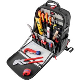 KNIPEX KN 00 21 50 S - Mochila para herramientas módulo X18 - sanitario, 17 piez
