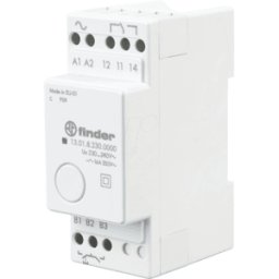 FINDER FIN 13.01.8.230 - Interruptor de parada de corriente, 1xEin, 250V/16a, electr&oacu