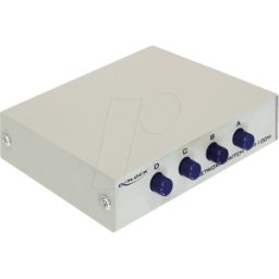 DELOCK 87588 - Switch, 4 puertos, Fast Ethernet