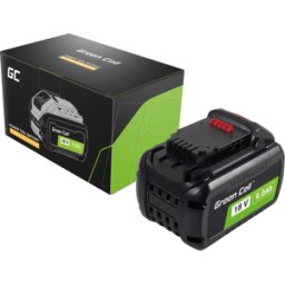 GREEN CELL GC PTDW18V9 - Batería para herramientas para aparatos de Cake, 18 V, 9