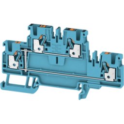 WEIDMÜLLER A2T 2.5 VL BL - Borne de paso Klippon® Connect, serie a azul