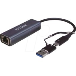 D-LINK DUB-2315 - Tarjeta de red, USB-a / C, 2,5 Gigabit Ethernet, 1 RJ45