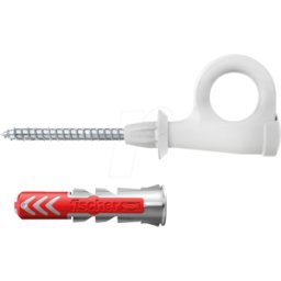FISCHER BEFESTIGUNGSSYSTEME FD 557926 - Ganchos de pared, EasyHook Loop DuoPower 6x30, 6 piezas