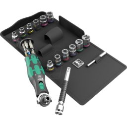 WERA 05004285001 - Juego de herramientas, Zyklop Pocket Set 4, 27 piezas