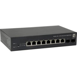 LEVELONE GEP1051 - Switch, 10 puertos, Gigabit Ethernet, PoE, SFP