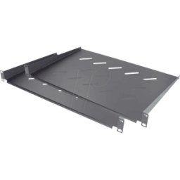 GOOD CONNECTIONS GC N0089 - Balda de 19", profundidad de montaje 300 mm, juego de 2, negro p