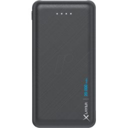 XLAYER 217283 - Powerbank, Micro, Li-Po, 20000 mAh, USB-C, negro