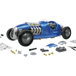 VELLEMAN KSR23 - Kit: Coche de carreras retro, 233 piezas, sistema click